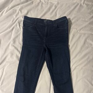 Abercrombie High Rise Skinny Classic Dark Blue Women's Jeans